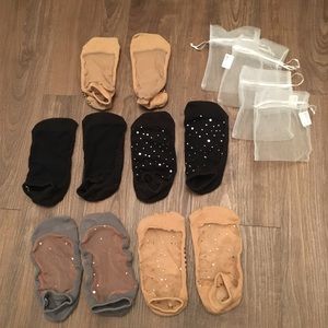 5 pairs of barre socks!